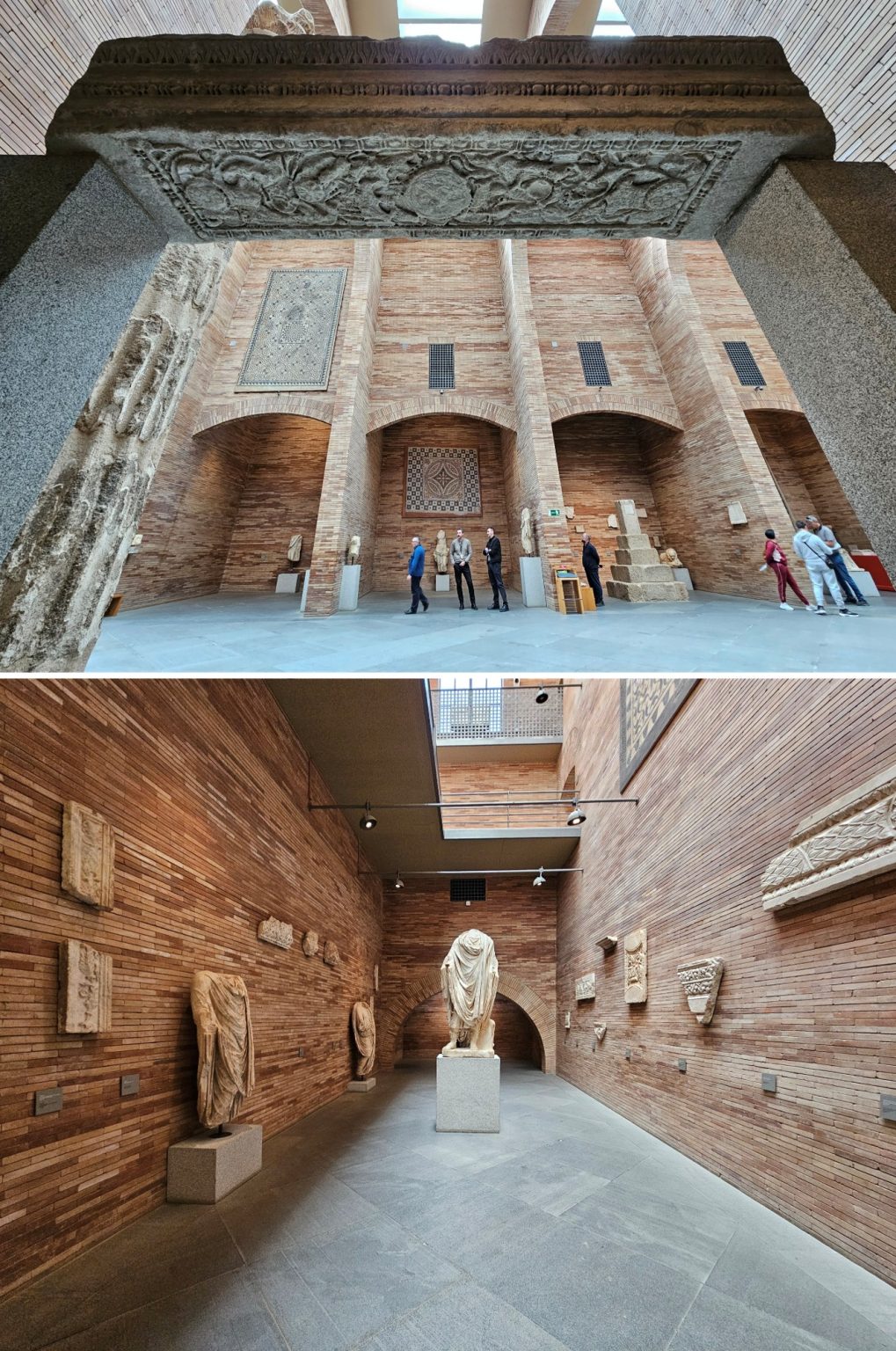 El Museo Nacional de Arte Romano de Mérida, España